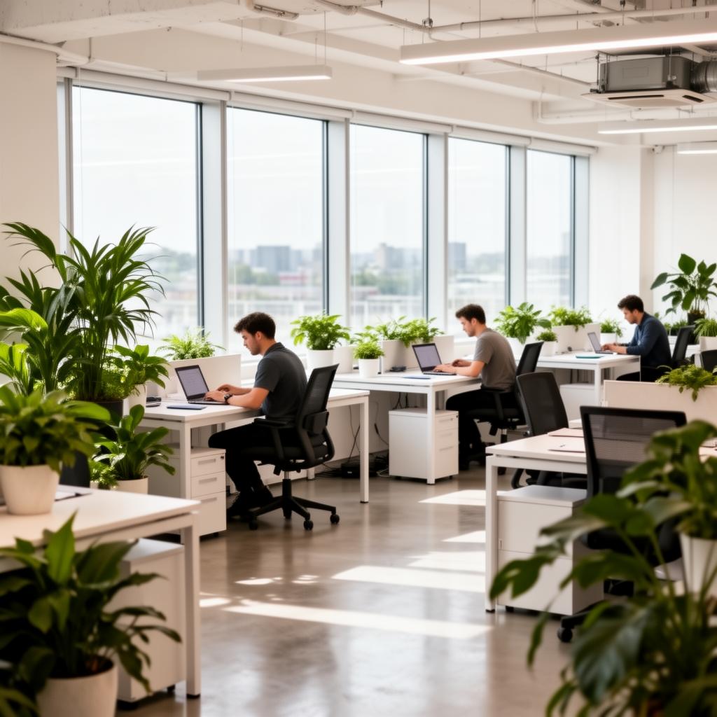 The Renewal Health Plans advisor team in a bright modern office